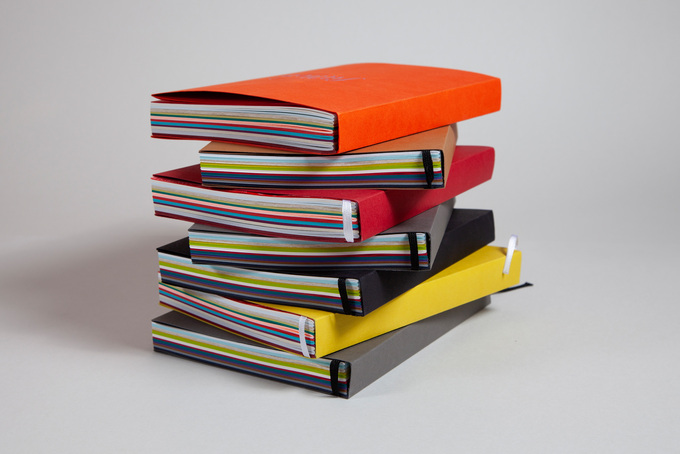 offene Fadenheftung als Schweizer Broschur