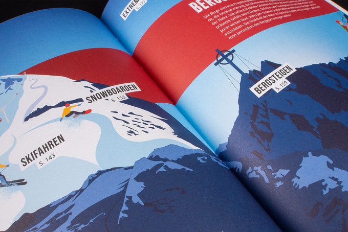 aufgeschlagenes Buch mit Fadenheftung