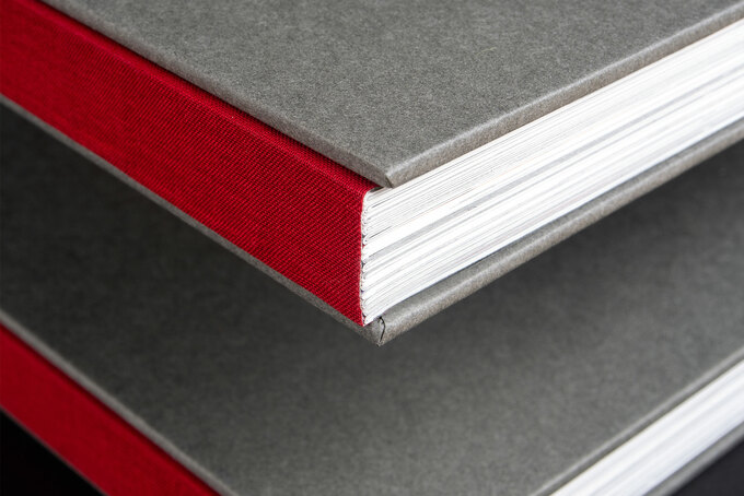 Leineneinband für ein Buch