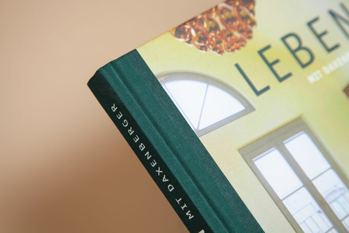 Halbleineneinband als Hardcover Beispiel