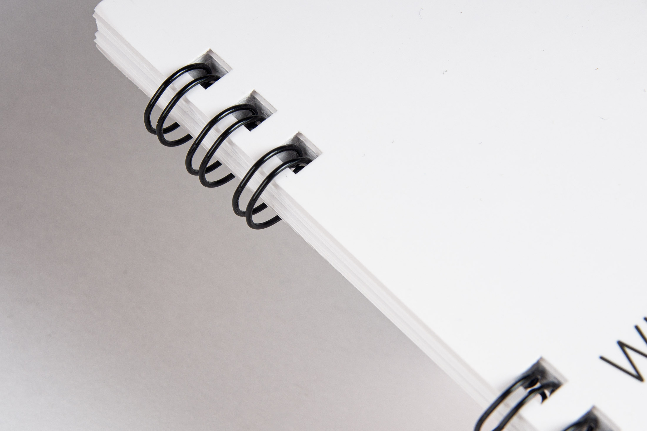 WireOBindung, Spiralbindung