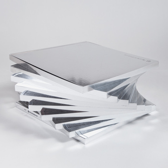 Farbschnitt silber mit Blindprägung Beispiel