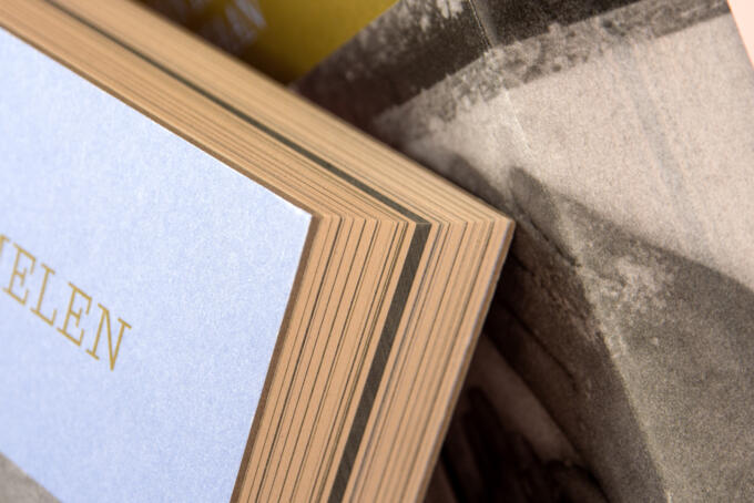 beschnittener Pappband